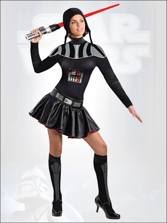 Aktion 🤩 Rubies Star Wars: Damen Kostüm "Darth Vader" - Erwachsene ⌛