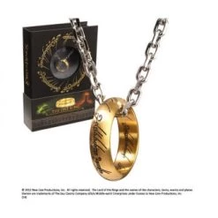 Auslauf 👏 Noble Collection Der Herr Der Ringe: Edelstahl-Kette "Der Eine Ring" 🎁