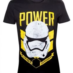 Am billigsten 🔥 Bioworld Star Wars: T-Shirt "First Order Stormtrooper Power" - Schwarz 😍
