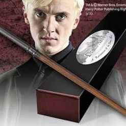 Neu 🛒 Noble Collection Harry Potter: Zauberstab "Draco Malfoy" - Charakter Edition 😍