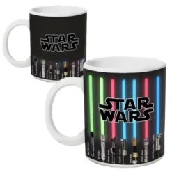 Auslauf 😍 Paladone Star Wars: Thermoaktive Tasse "Lichtschwerter" 💯