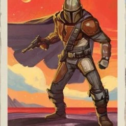 Billig 🌟 Pyramid International Star Wars: The Mandalorian - Poster 🎉