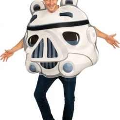 Blitzangebot 👍 Rubies Star Wars: Angry Bird - Kostüm "Stormtrooper" - Erwachsene 💯