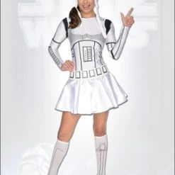 Rabatt 🥰 Rubies Star Wars: Damen Kostüm "Stormtrooper" - Erwachsene 🎁