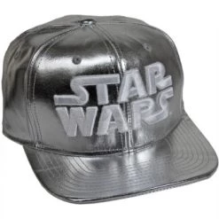 Schlussverkauf ⌛ Starter Star Wars: Snapback Cap "3D Logo - R2-D2" - Silber / Weiß 🔥