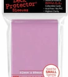 Budget 💯 Ultra Pro: Sammelkarten-Hüllen (Kleine Größe) - Pink - 60 Stück 🌟