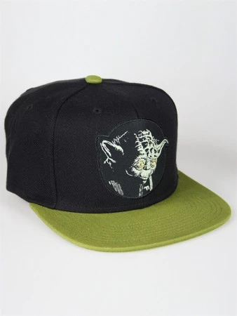 Bester Verkauf 👏 Starter Star Wars: Snapback Cap "Yoda" - Schwarz/grün 🌟